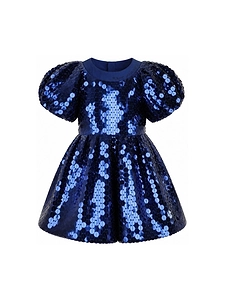 The Marc Jacobs Kids Sequined Crewneck Dress