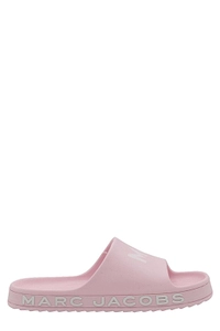 The Marc Jacobs Kids Slip-On Logo-Print Slides