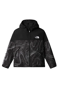The North Face Kids Printed Windwall Hooded Jacket