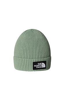 The North Face Kids Ribbed Logo Beanie Hat
