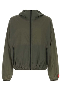 The North Face Tnf Red Box Packable Hooded Wind Jacket