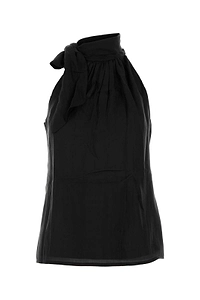The Rose Ibiza Bow-Neck Sleeveless Top