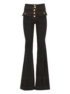 The Seafarer Anais High-Waist Flared Pants