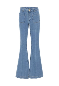 The Seafarer Delphine High-Rise Flared Jeans