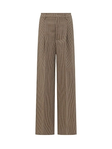 The Seafarer Sascia Checked Wide-Leg Pants