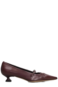 The Seller Pointed-Toe Heeled Pumps