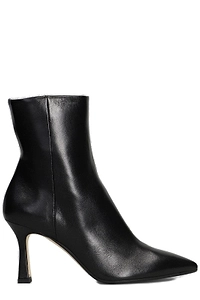 The Seller Pointed Toe Zipped Ankle Boots