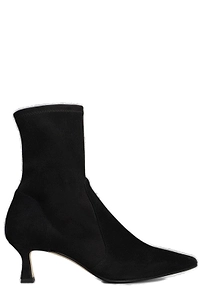 The Seller Pointed Toe Zipped Ankle Boots