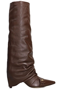 The Seller Ruched Knee High Boots