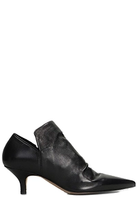 The Seller Ruched Ankle Boots