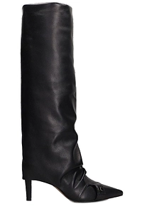 The Seller Ruched Knee High Boots