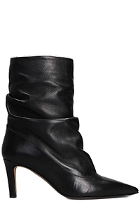 The Seller Slouch-Leg Stiletto Heel Boots