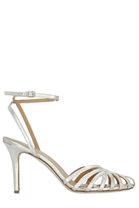 The Seller Strappy Ankle-Strap Heeled Sandals