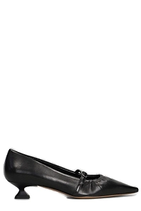 The Seller Slip-On Pointed-Toe Pumps
