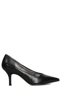 The Seller Slip-On Pointed-Toe Pumps