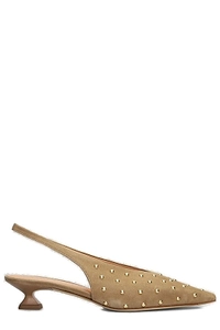 The Seller Studded Slingback Pumps
