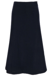 Thelatest A-Line Pleated Midi Skirt