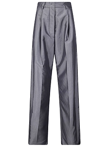 Thelatest Billie Pleated Wide-Leg Pants
