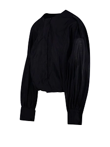 The Latest Diana Oversized Puff-Sleeve Top