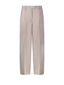 Thelatest Deva Pleated Wide-Leg Pants