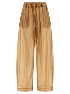 The Latest Dora Sheer Wide-Leg Pants