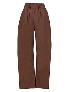 The Latest Dora Popeline Wide-Leg Pants