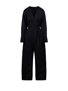 Thelatest Drew V-Neck Jumpsuit