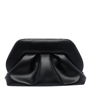 Themoirè Bios Ruched Sculptural Clutch Bag