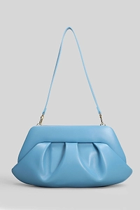 Themoirè Bios Ruched Clutch Bag