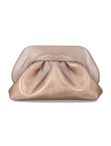 Themoirè Bios Ruched Clutch Bag