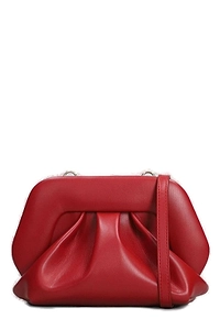 Themoirè Bios Ruched Small Clutch Bag