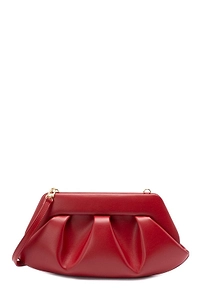 Themoirè Bios Ruched Clutch Bag