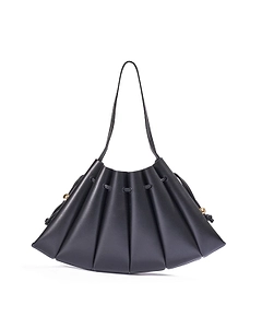 Themoirè Calipso Pleated Tote Bag