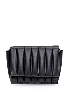 Themoirè Feronia Foldover Top Quilted Shoulder Bag