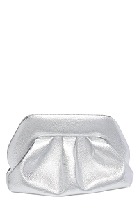 Themoirè Medium Bios Metallic Clutch Bag