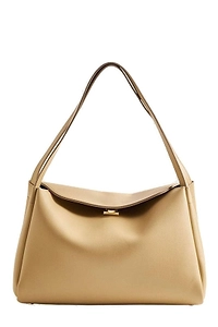 Themoirè Magnetic Fastened Shoulder Bag