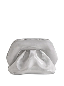 Themoirè Pleated Frame Clutch Bag