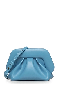 Themoirè Small Bios Gathered Clutch Bag