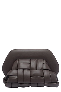 Themoirè Tia Weaved Clutch Bag