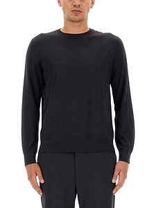 Theory Long-Sleeved Crewneck Knit Jumper