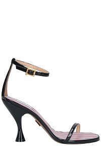 Thom Browne Striped Ankle-Strap Sandals
