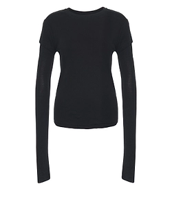 Thom Krom 2 In 1 Crew Neck Top