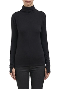 Thom Krom Basic Turtleneck Slim Fit Shirt