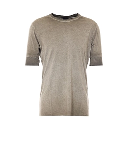 Thom Krom Distressed Crewneck T-Shirt