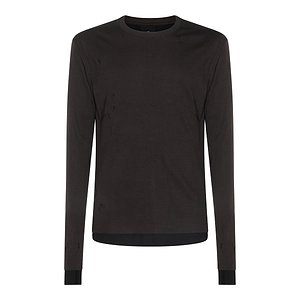Thom Krom Distressed Long-Sleeve T-Shirt
