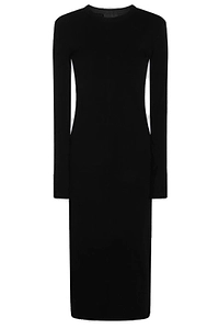 Thom Krom Fitted Long-Sleeved Dress