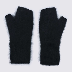 Thom Krom Fuzzy Fingerless Gloves