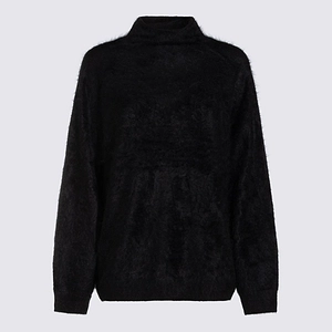 Thom Krom Fuzzy High-Neck Jumper