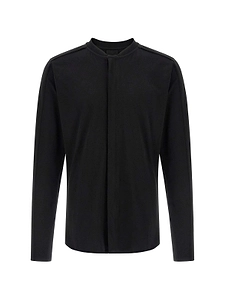 Thom Krom Long Sleeve Stand Collar T-Shirt