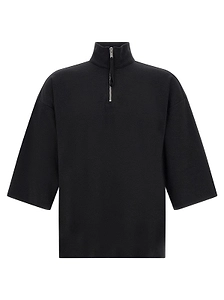 Thom Krom Ms 196 Oversized Half-Zip Sweatshirt